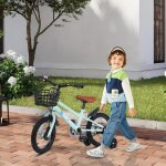 Supfine 14 pouces vlo pour filles et garons capacit de charge 20kg bicyclette pour enfants avec panier ...