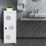 Supfine armoire de rangement pour salle de bain colonne de salle de bain multifonctionnelle pour maison ...