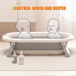 Supfine baignoire enfant avec siege de bain pour bebe - baignoire bebe sur pied - cadeau de naissance ...