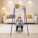 Supfine balançoire interieur pour bebe et enfants siege balançoire en bois et en coton pour bébé balansoire ... Supfine balançoire interieur pour bebe et enfants siege balançoire en bois et en coton pour bébé balansoire ...