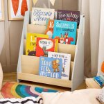 Supfine biblioth�que �tag�re � livres pour enfant �tag�re de rangement jouets livres pour chambre denfant ...