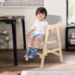 Supfine chaise de salle � manger avec accoudoirs capacit� de charge 50kg fauteuil pour enfants adultes ...