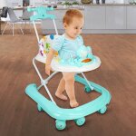 Supfine marchette trotteur b�b� evolutif musical r�glable pour 6 � 18 mois confort avec si�ge et dossier ...