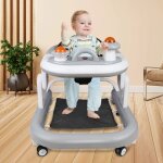 Supfine marchette trotteur pousseur bb 2 - en - 1 volutif - pliable - tablette de jeux et bote  ...