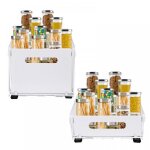 Supfine meuble sous - evier panier �tag�re en fil m�tallique organiseur de rangement pour cuisine buffet ...