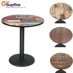 Supfine petite table � manger 60 � 60 � 72 cm table de cuisine ronde pour salon bureau table � caf� � ...