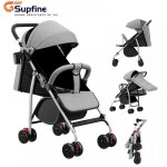 Supfine poussette canne compacte - avec suvent - dossier r�glable en hauteur - con�u pour lenfant de ...