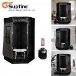 Supfine sauna à vapeur portable tente à vapeur complète tissu imperméable sauna portable cabine de boîte ... Supfine sauna à vapeur portable tente à vapeur complète tissu imperméable sauna portable cabine de boîte ...