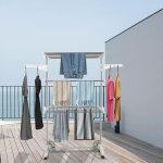 Supfine séchoir À linge tour pliable tour À linge 3 niveaux en tubes dacier inoxydable etendoir avec ... Supfine séchoir À linge tour pliable tour À linge 3 niveaux en tubes dacier inoxydable etendoir avec ...