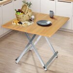 Supfine table dextension - table  manger carre portable - table pliante - convient  1 - 3 personnes ...