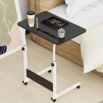 Supfine table roulante de lit canap� pour ordinateur portable hauteur r�glable 60 * 40cm petite table ...