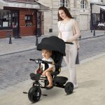 Supfine tricycle 3 en 1 tricycle pour enfants avec barre � pousser v�lo pour enfants � partir de 1 an ...
