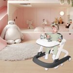 Supfine trotteur pour b�b� avec plateau dactivit�s musical d�ambulateur b�b� pliable de 6 � 18 mois jusqu� ...