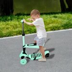 Supfine trottinette rglable pour fille garon trottinette tricycle pour enfants 3 - 8 ans scooter quilibre ...