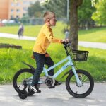 Supfine v�lo denfant 16 pouces pour filles et gar�ons de 5 � 7 ans bicyclette pour enfants avec stabilisateurs ...