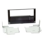 Support autoradio 2din - nissan - micra / note - noir brillant - adaptateur avec vide poche Support autoradio 2din - nissan - micra / note - noir brillant - adaptateur avec vide poche