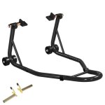 Support béquille de moto arrière - homcom - support de roue - lève moto arrière sur roulettes - bobine ... Support béquille de moto arrière - homcom - support de roue - lève moto arrière sur roulettes - bobine ...