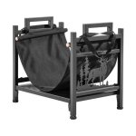 Porte - b�ches - duoku - cjddbdancen - acier durable - sac en toile amovible - 450 x 315 x 415 mm