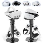Support de casque et manette - syssen - blanc - compatible ps5 / xbox / psvr2 / meta quest pro / 3 / ...