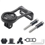 Support de compteur de v�lo en alliage daluminium fixation pour phare adaptateur dextension de guidon ...