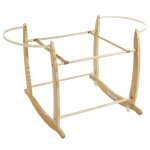 Support couffin bois naturel 60x54 cm - Éveil et nature Support couffin bois naturel 60x54 cm - Éveil et nature