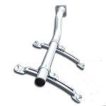Support daile de garde - boue - diam�tre : 42 mm - 750 mm - pour camion et remorque - avec consoles