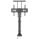 Support lectrique pour tv maclean mc - 866 pour montage au sol et au plafond de 37  65