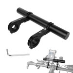 Support extension de guidon en aluminium support guidon lampe de vélo extenseur téléphone gps compteur ... Support extension de guidon en aluminium support guidon lampe de vélo extenseur téléphone gps compteur ...