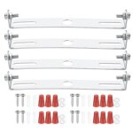 Support de fixation plafonnier sourcing map 4 kits 120mm universel barre transversale plafond avec vis ...