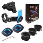 Support de guidon de moto support de tlphone universel pour vlo et moto amovible et universel rotation ...