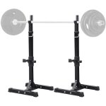 Support haltères repose - barre acier renforcé noir - rack de rangement hauteur réglable - charge env. ... Support haltères repose - barre acier renforcé noir - rack de rangement hauteur réglable - charge env. ...