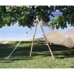 Support hamac en bois madera - amazonas - résistant aux intempéries - pour usage extérieur Support hamac en bois madera - amazonas - résistant aux intempéries - pour usage extérieur