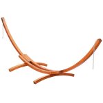 Support de hamac en bois - vevor - charge 215 kg - cadre universel pour hamacs 28 - 39 m - pour hamac ...