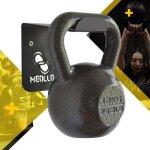 Support pour kettlebell - meollo - acier haute rsistance - usage rgulier - mixte - musculation
