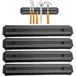 Support magn�tique mural ensemble de 4 supports � outils 33 cm x 5 cm avec bande magn�tique poign�e magn�tique ...