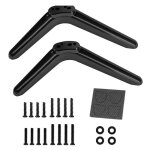 Support de meuble tv universel pour crans plats lcd led plasma 32  55 pouces hauteur rglable jusqu ...