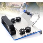 Support pour meuleuse dangle 45� avec tapis antid�rapant r�glable pour meuleuses type 100 outil pour ...