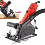 Support de meuleuse dangle couvercle de protection pour meuleuse de 100 125mm outil de coupe spcial yyv ...