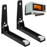 Support pour micro - ondes - 2 pi�ces - acier inoxydable - support mural r�glable - support pour micro ...