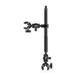 Support moto / v�lo puluz avec perche selfie t�lescopique 35?150 cm ? compatible insta360 x4 et cam�ras ...