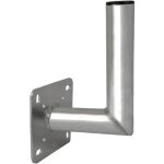 Support mural - aluminium - 18 cm - antenne parabole satellite - antenne terrestre - rsistant intempries ...