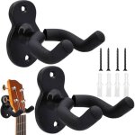 Support mural guitare 2 pi�ces rembourr� pour ukul�l� basse banjo violon crochet s�curis� pour tous types ...