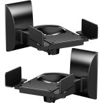 Support muraux haut - parleurs rglables (x2) ? pivot 180 inclinables 15 distance murale charge 25kg ...