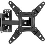Support mural tv 13 - 43 pouces - fixation murale tv peut contenir jusqu 20kg accroche television mural ...