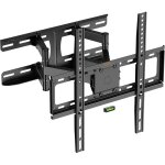 Support mural tv orientable et inclinable pour t�l�viseur pivotant - pour �crans 23 - 70 pouces led oled ...