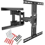 Support mural tv orientable robuste pour �crans 45 - 75 pouces led lcd support tv avec vesa max de 600 ...