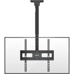 Support mural tv plafond inclinable pour cran de 26  65 pouces support tv mural jusqu 45 kg vesa 75x75 ...