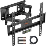 Support mural tv - home fit training - 23 - 60 pouces - pivotant - inclinable - 45 kg