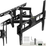 Support mural tv tlviseurs plats 26 - 75 (66 - 191cm) inclinable & orientable vesa max. 400x400 max. ...