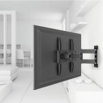 Support murale tv - support mural inclinable et pivotant pour tv lcd led plasma 26  55 vesa max 400 ...